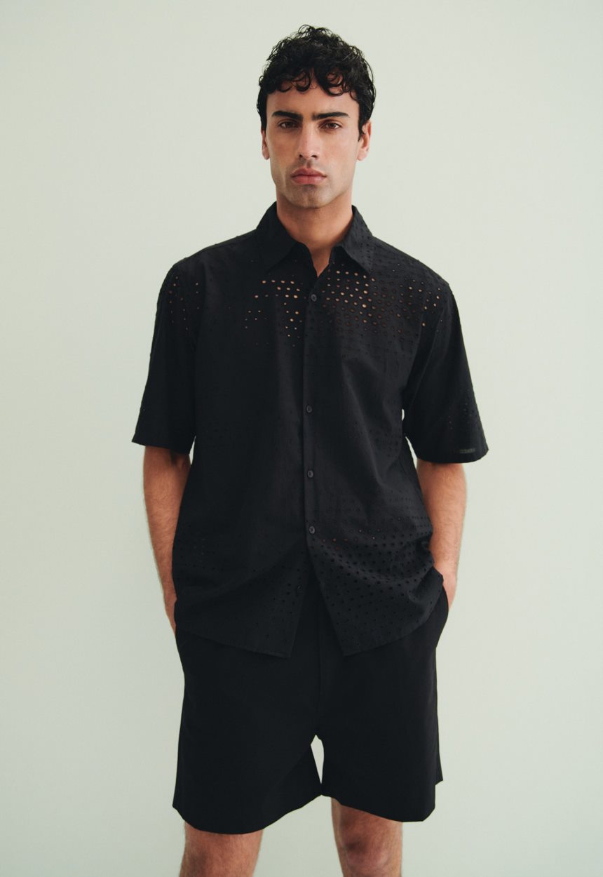 Jac + Jack Drew Shirt - Black